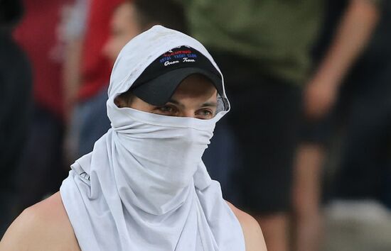 Футбол. Чемпионат Европы - 2016. Матч Англия - Россия