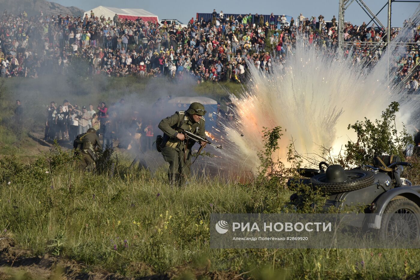 Военно-историческое шоу "Хроники Крыма. Эпизод 2016: с чего начинается Родина?"