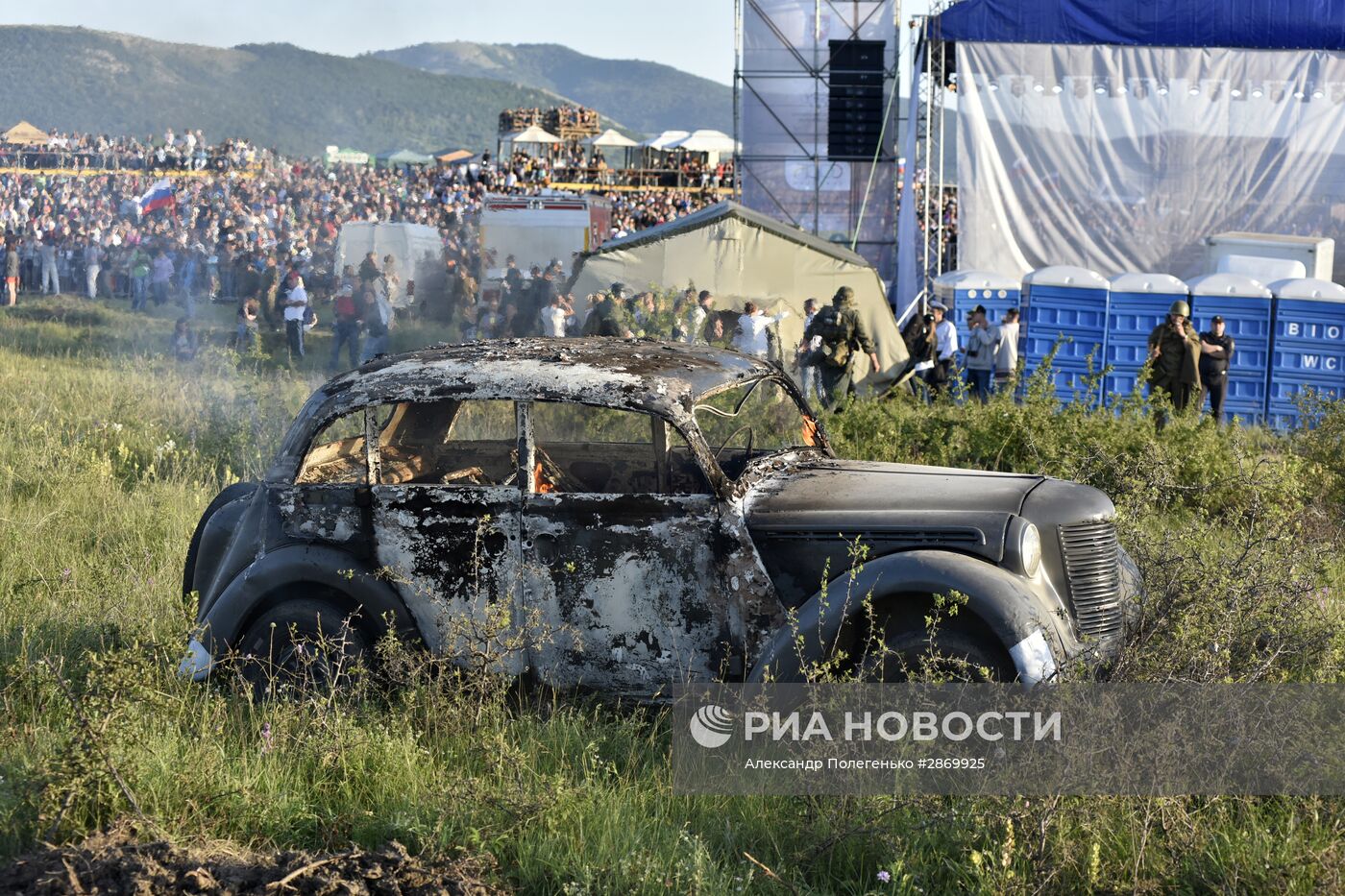 Военно-историческое шоу "Хроники Крыма. Эпизод 2016: с чего начинается Родина?"