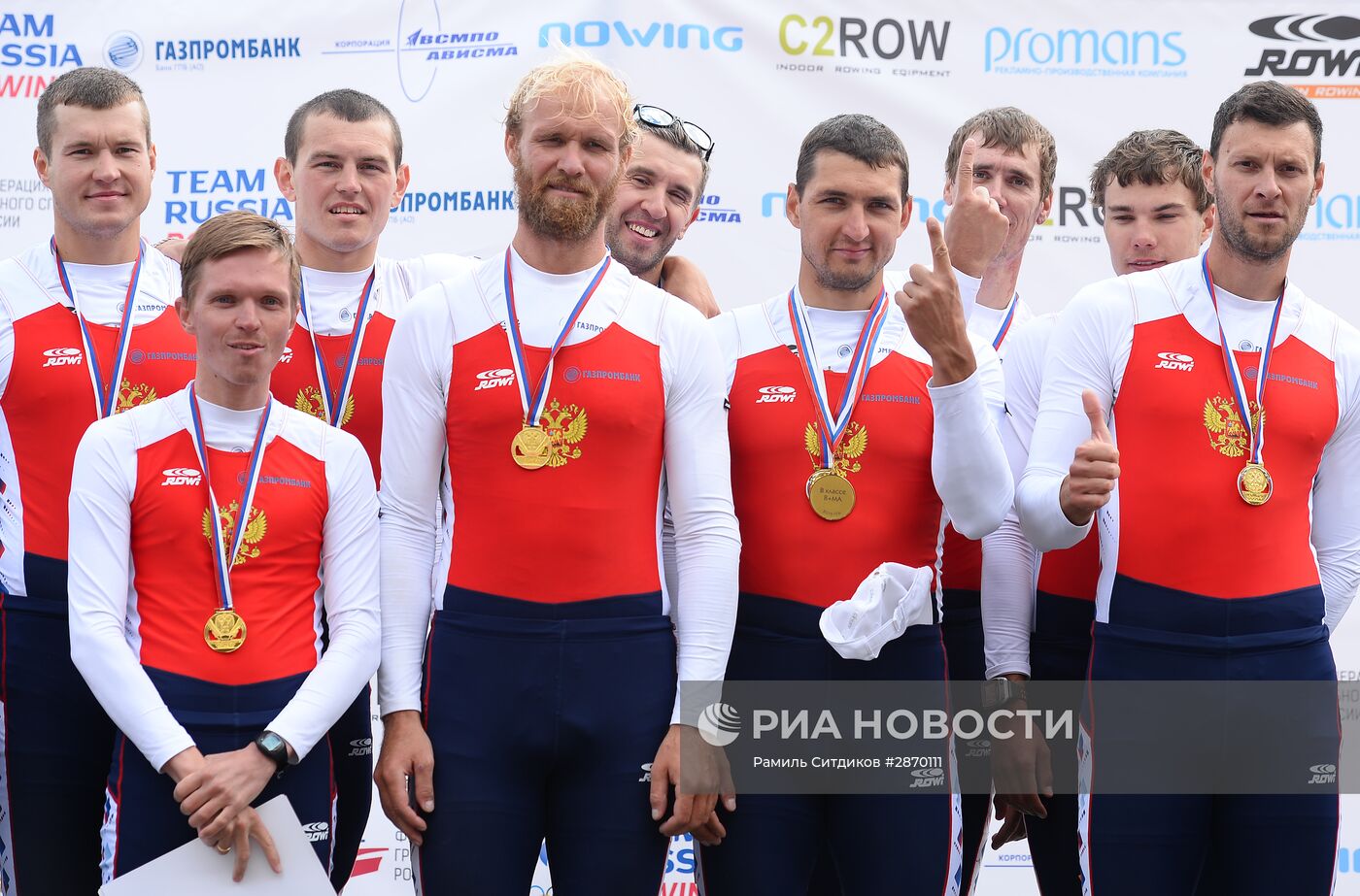Академическая гребля. Чемпионат России. Второй день