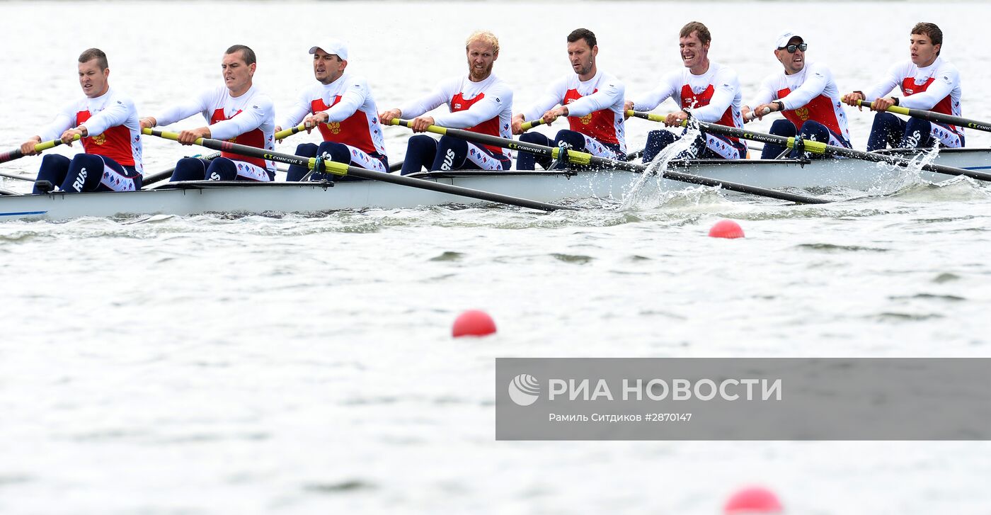 Академическая гребля. Чемпионат России. Второй день