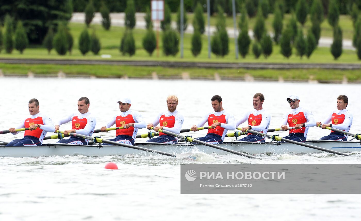 Академическая гребля. Чемпионат России. Второй день