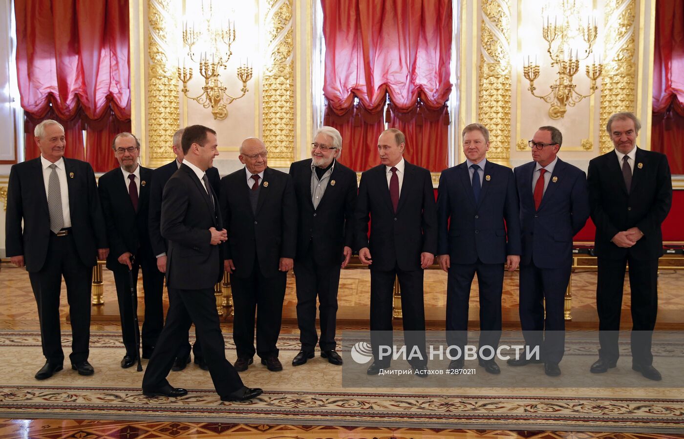 Церемония вручения Государственных премий РФ