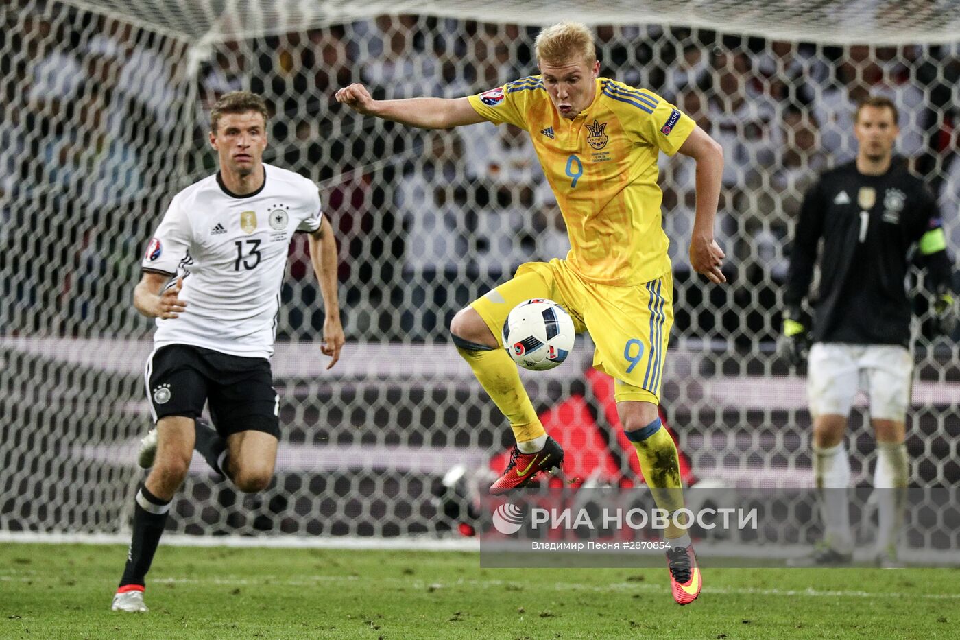 Футбол. Чемпионат Европы - 2016. Матч Германия - Украина