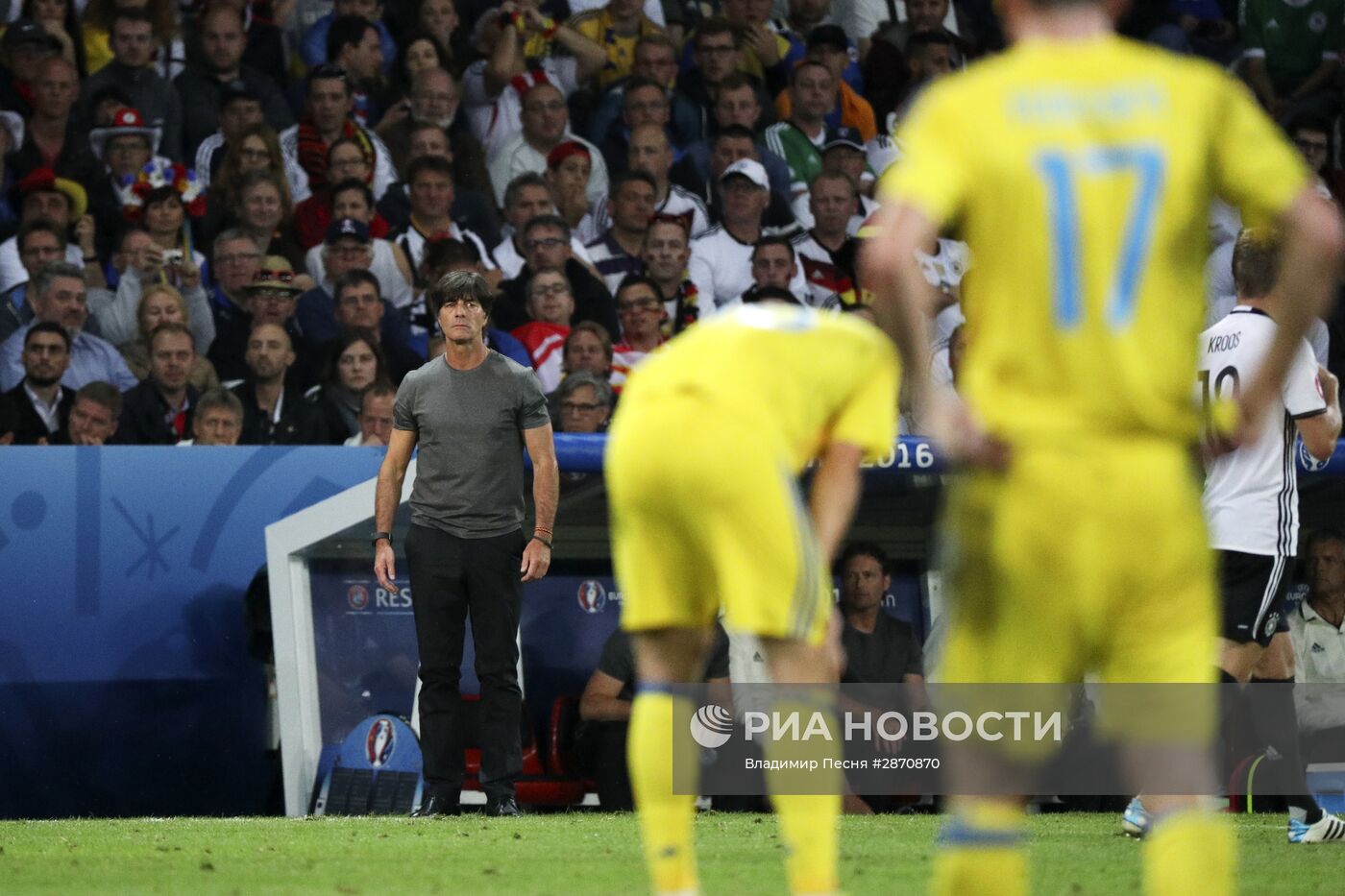 Футбол. Чемпионат Европы - 2016. Матч Германия - Украина