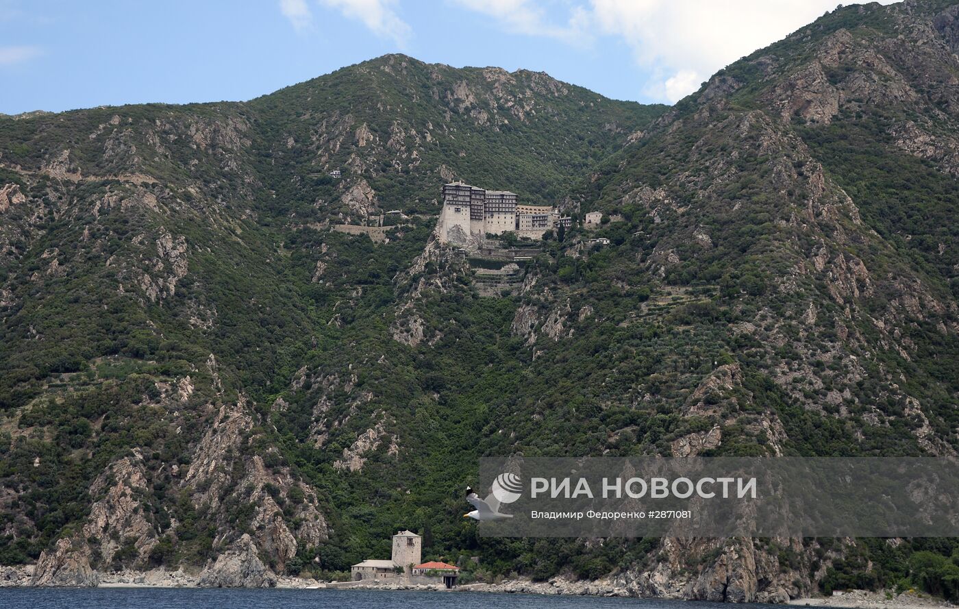 Православные монастыри Святой горы Афон