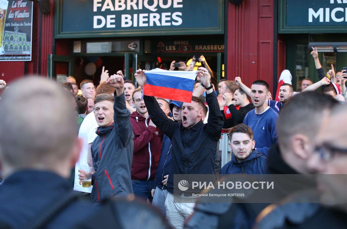 Ситуация в Лилле перед матчем Россия - Словакия