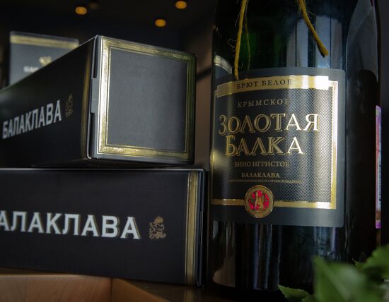 Открытие шампанерии "Золотая Балка" в Крыму