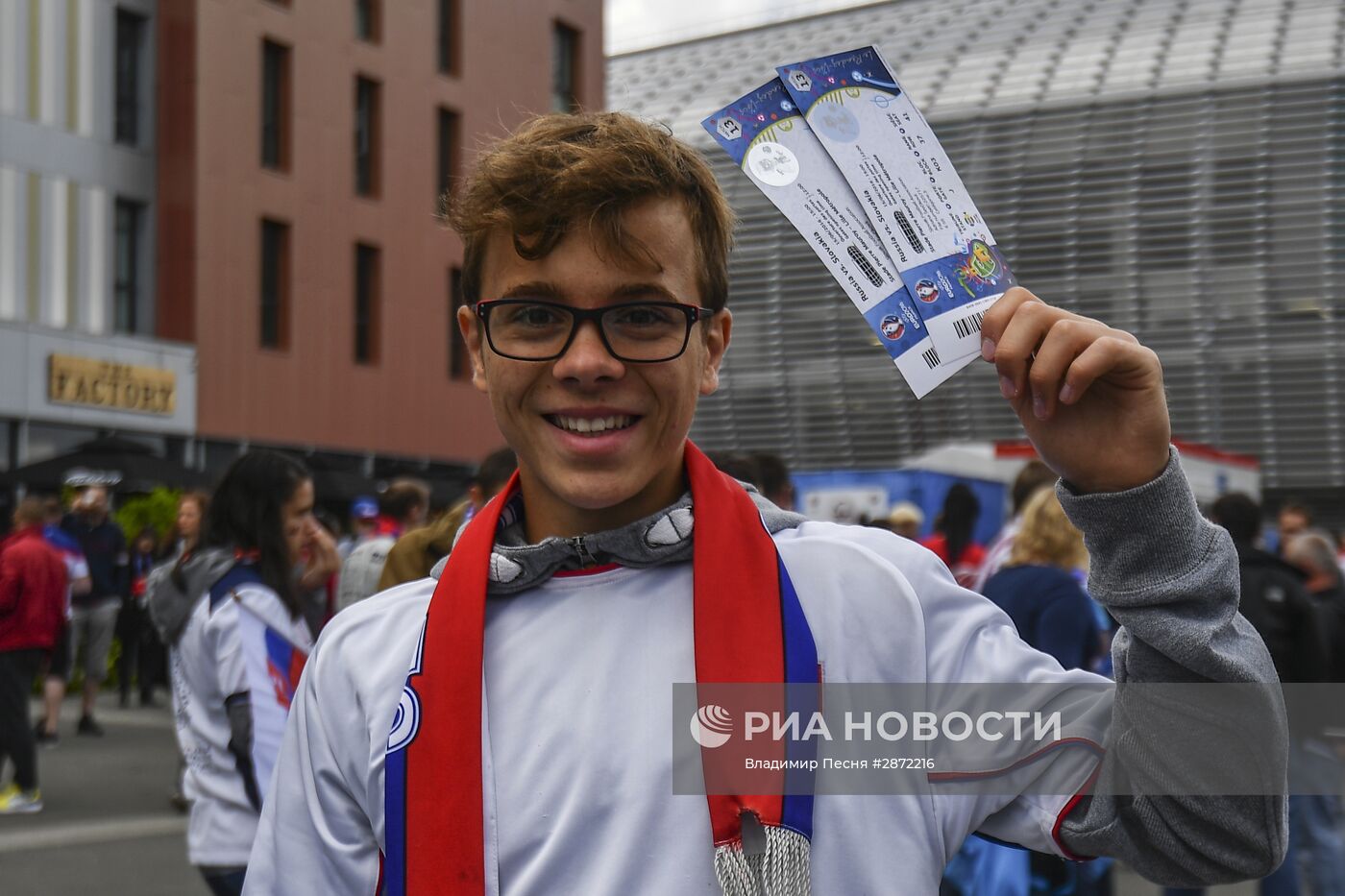 Футбол. Чемпионат Европы - 2016. Матч Россия - Словакия