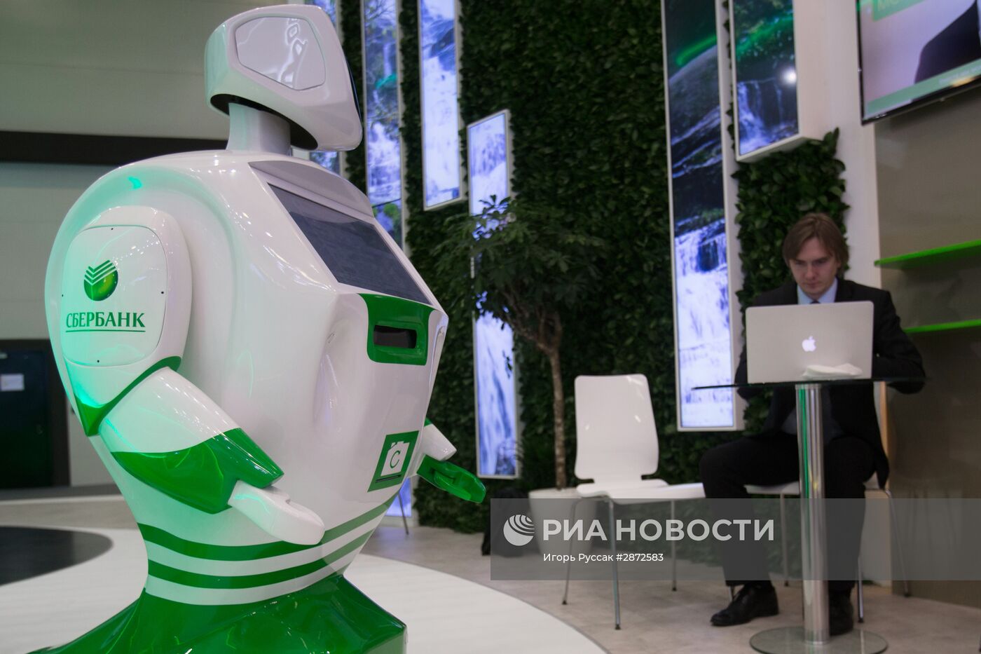 Подготовка к открытию Петербургского экономического форума