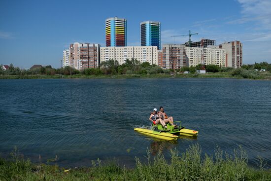 Лето в Новосибирской области