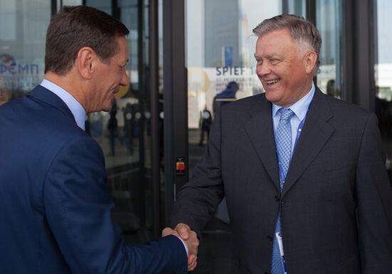 XX Петербургский международный экономический форум. День первый