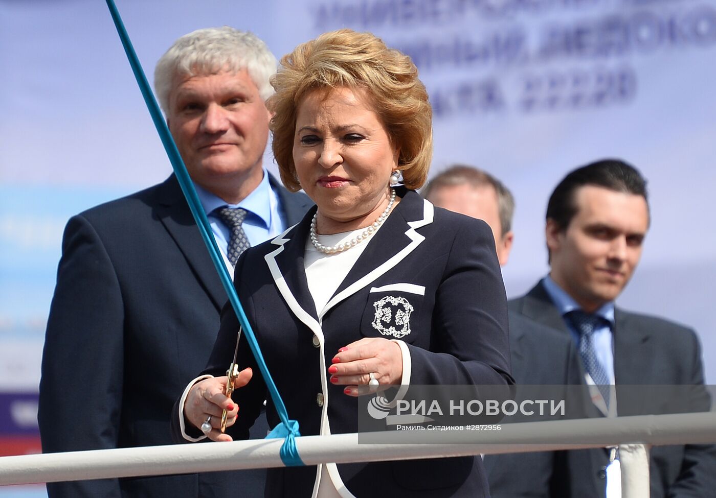 Спуск на воду головного атомного ледокола проекта "Арктика" в Санкт-Петербурге