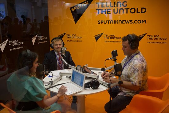 XX Петербургский международный экономический форум. День первый