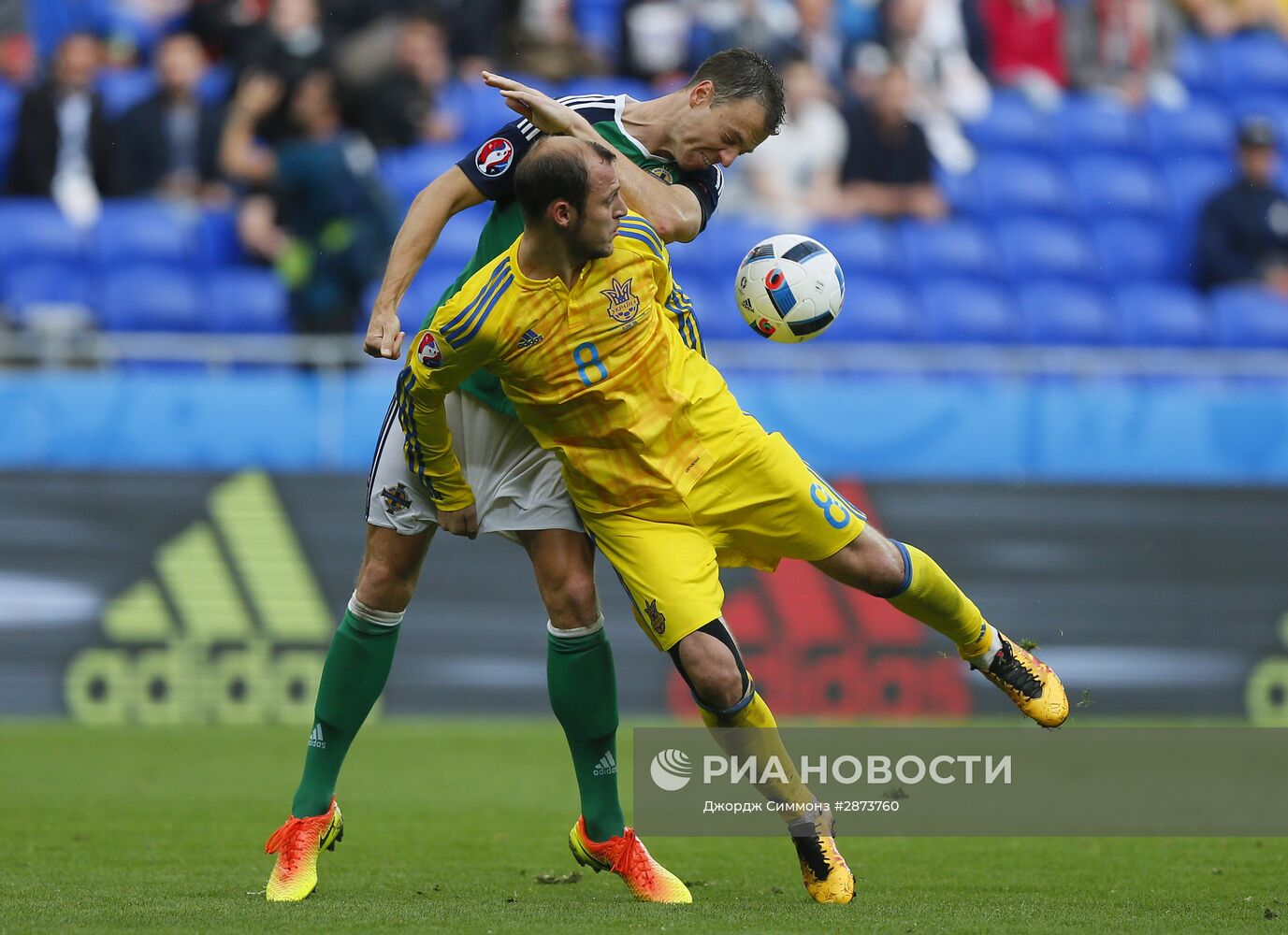 Футбол. Чемпионат Европы - 2016. Матч Украина - Северная Ирландия