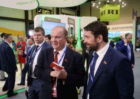 XX Петербургский международный экономический форум. День второй