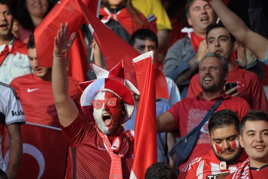Футбол. Чемпионат Европы - 2016. Матч Испания - Турция