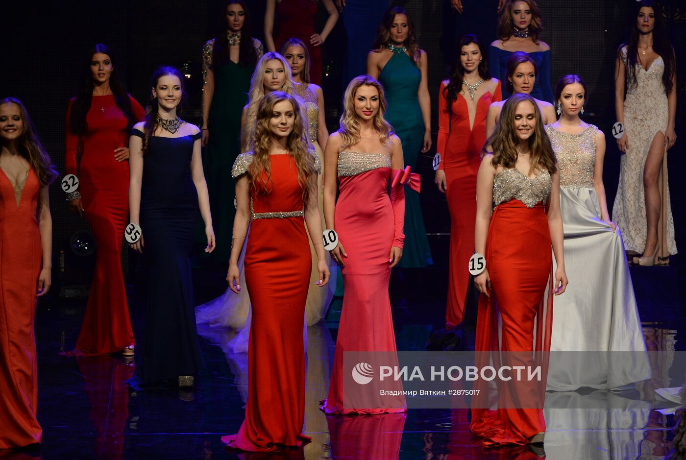 Финал конкурса "Мисс Москва 2016"