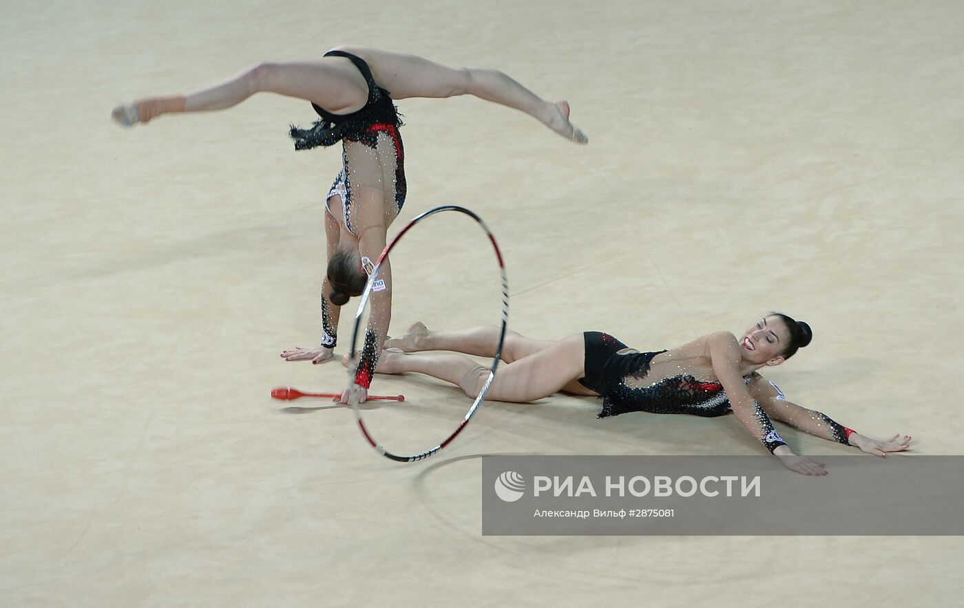Художественная гимнастика. Чемпионат Европы. Первый день