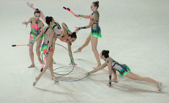 Художественная гимнастика. Чемпионат Европы. Первый день