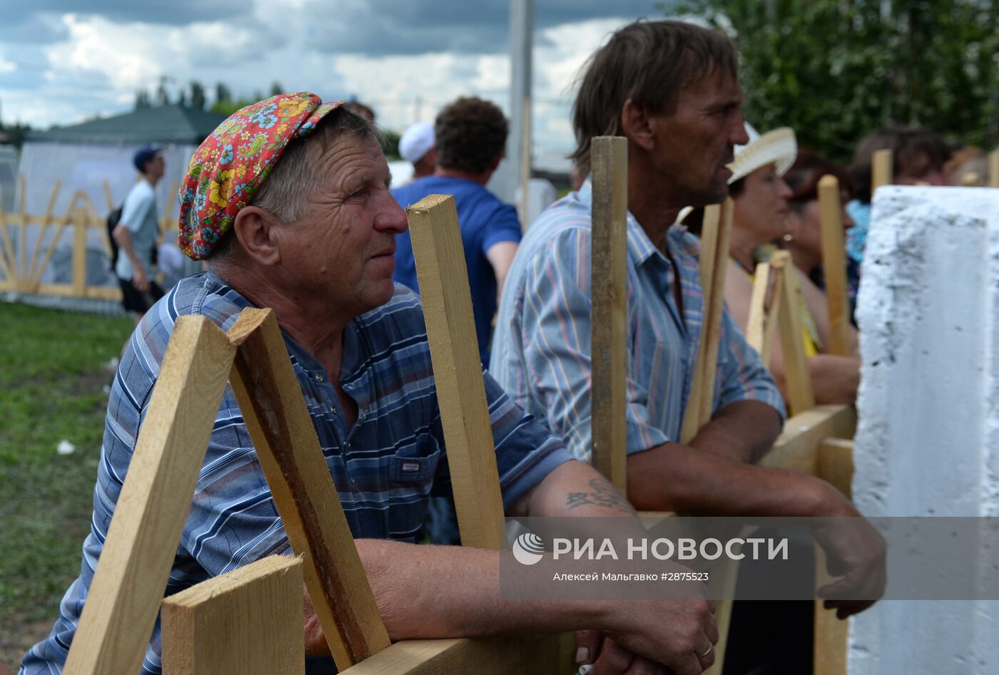 Сельская спартакиада в селе Курносово Омской области