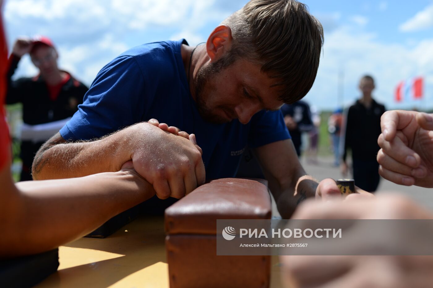 Сельская спартакиада в селе Курносово Омской области