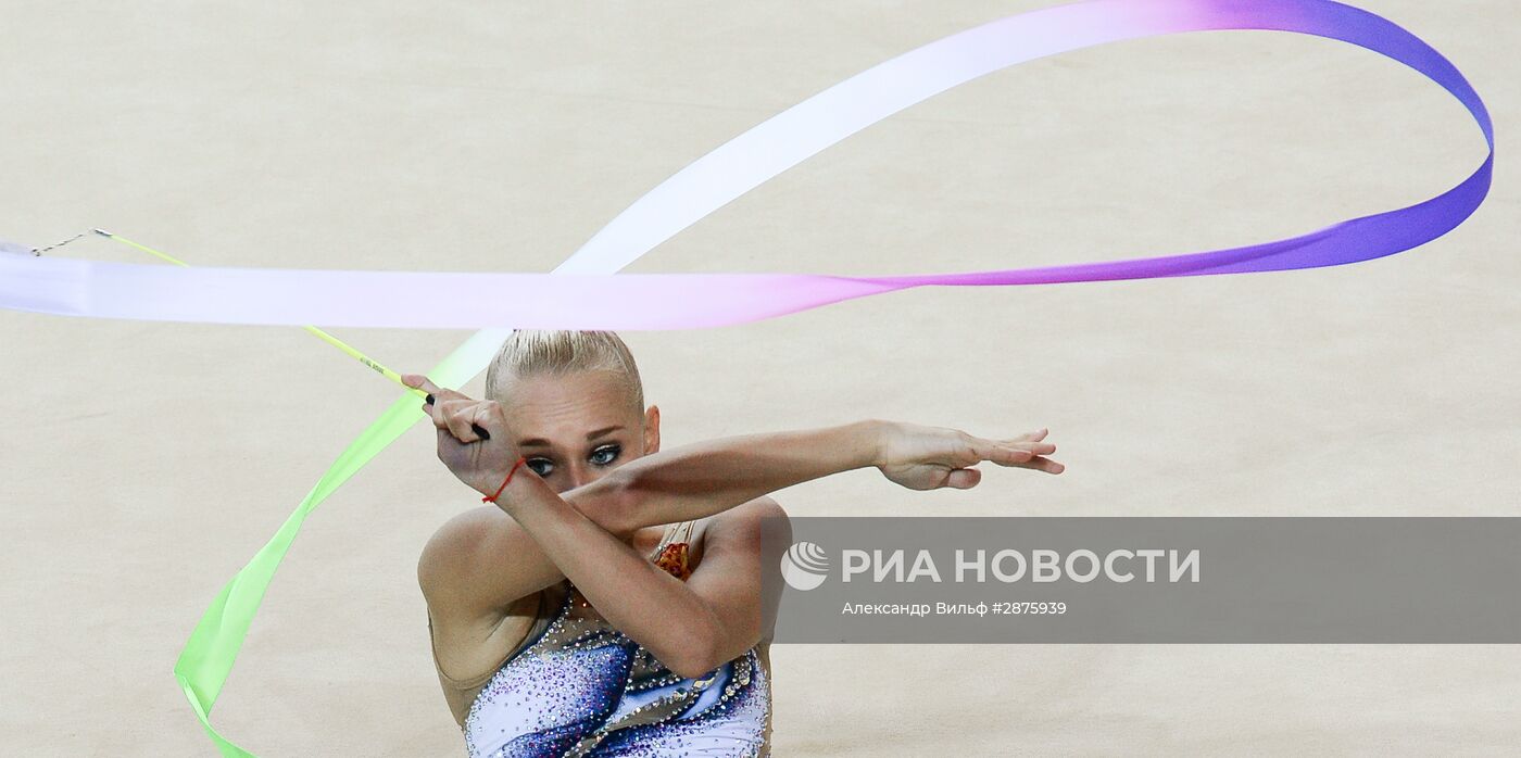 Художественная гимнастика. Чемпионат Европы. Второй день