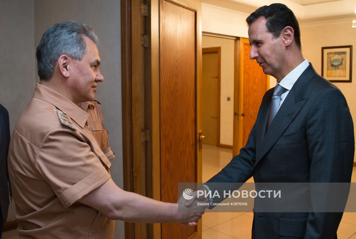 Рабочая поездка министра обороны РФ С.Шойгу в Сирию