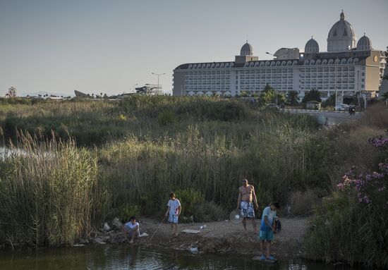 Ситуация на курортах Турции в связи со спадом турпотока из России