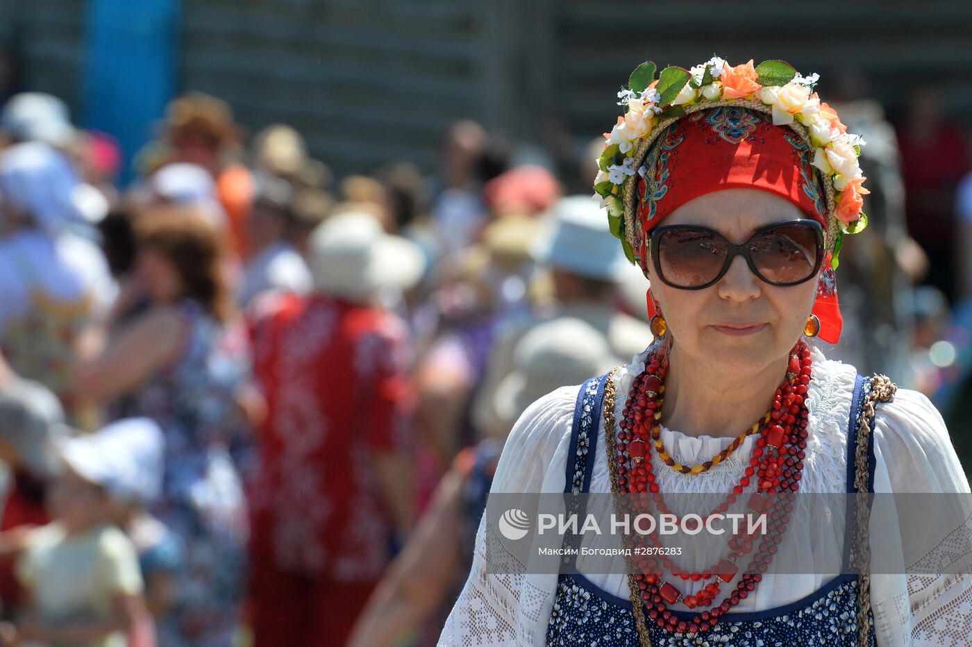 Обряд празднования Троицы в селе Матюшино