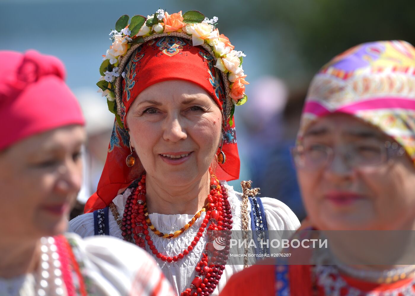 Обряд празднования Троицы в селе Матюшино