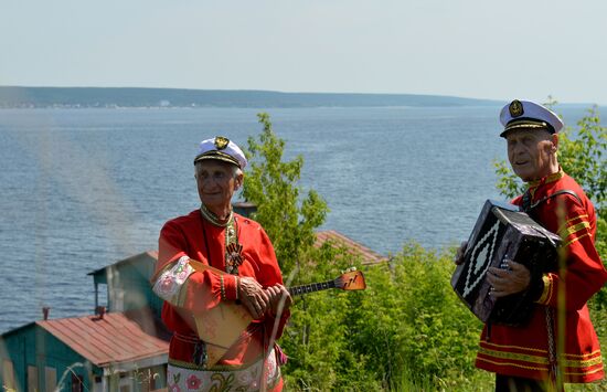 Обряд празднования Троицы в селе Матюшино