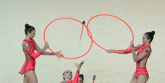 Художественная гимнастика. Чемпионат Европы. Третий день