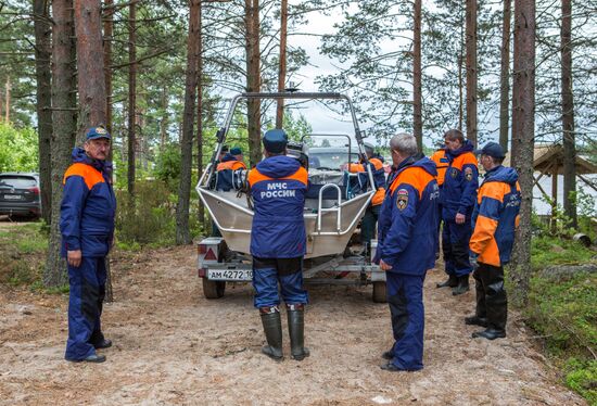 В Карелии во время турпохода погибли дети