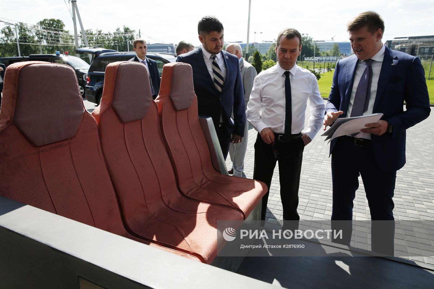 Премьер-министр РФ Д. Медведев провел заседание попечительского совета Фонда "Сколково"