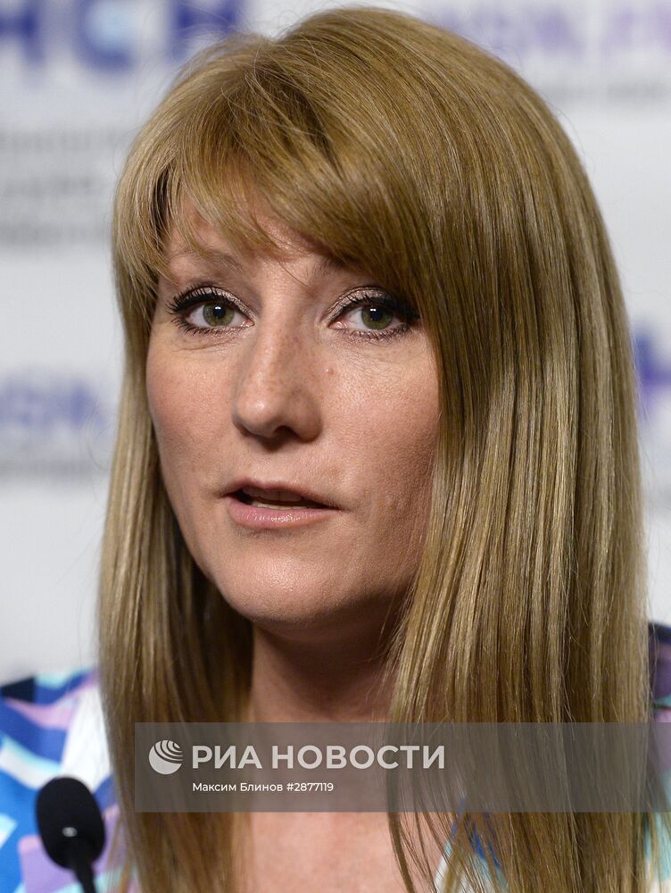 Пресс-конференция, посвященная запрету участия российских легкоатлетов на Олимпиаде