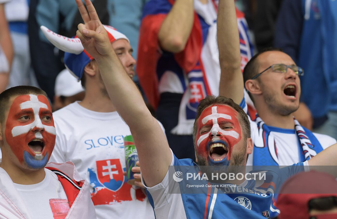 Футбол. Чемпионат Европы - 2016. Матч Словакия - Англия