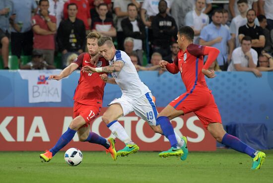 Футбол. Чемпионат Европы - 2016. Матч Словакия - Англия