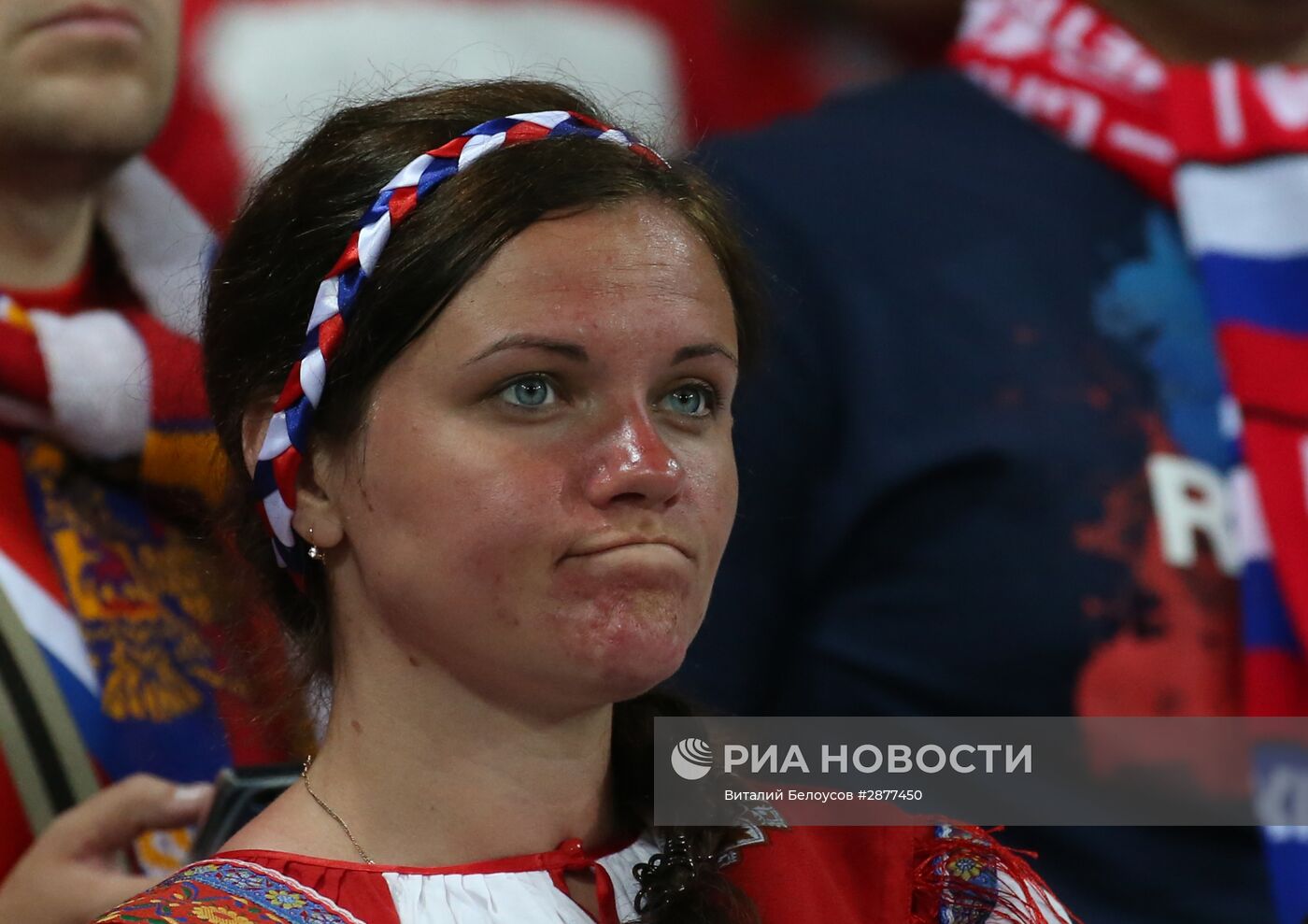 Футбол. Чемпионат Европы - 2016. Матч Россия - Уэльс