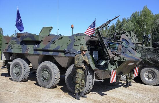 Учения НАТО Saber Strike 2016 в Эстонии