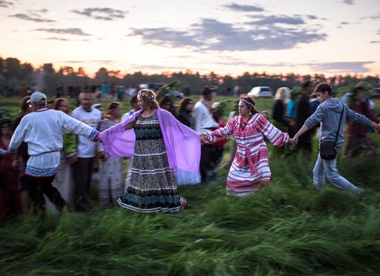 Фестиваль этнических культур "Солнцестояние" в Омской области