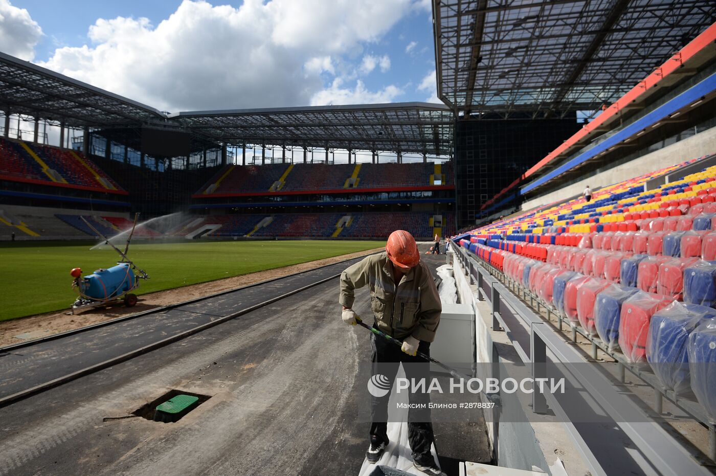Строительство стадиона ПФК ЦСКА
