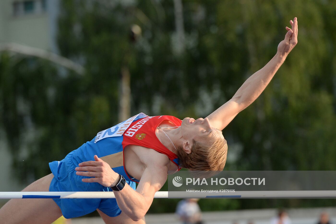 Легкая атлетика. Чемпионат России. Третий день