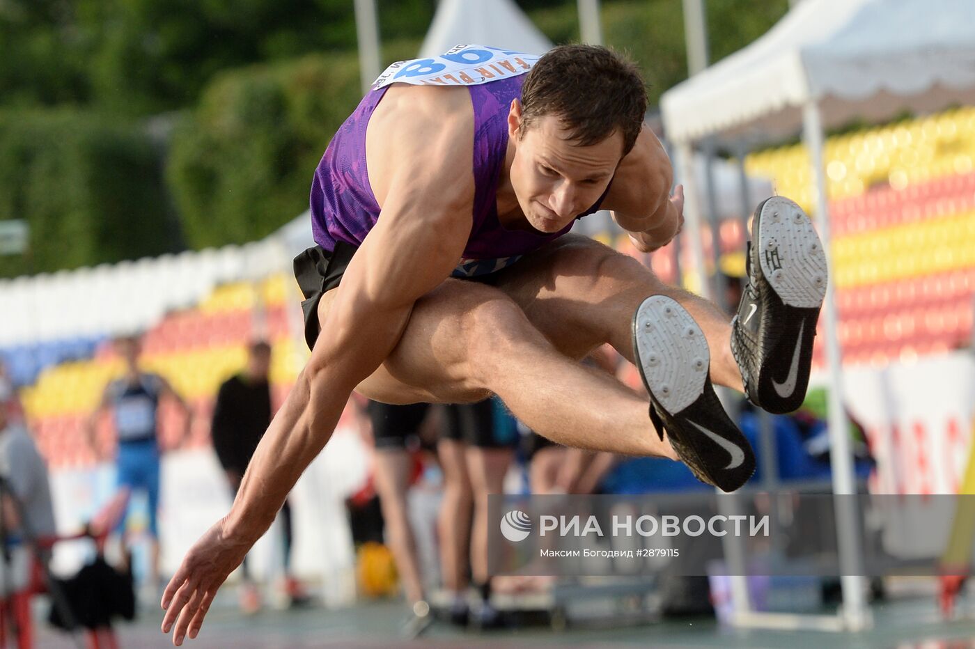 Легкая атлетика. Чемпионат России. Третий день