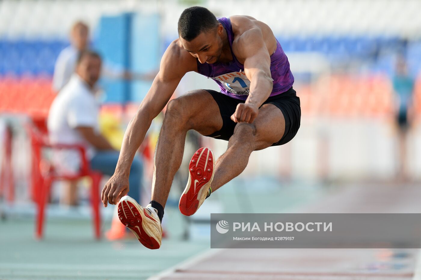 Легкая атлетика. Чемпионат России. Третий день