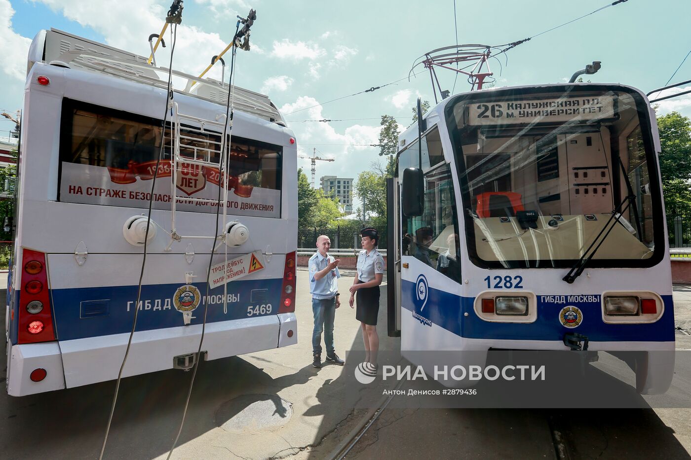 Презентация тематического транспорта ГУП "Мосгортранс"
