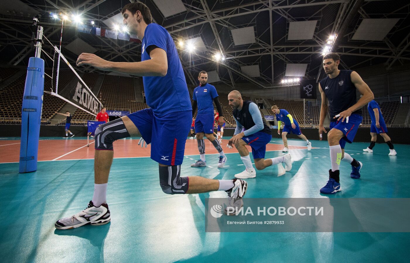 Волейбол. Мировая лига. Тренировка сборной России
