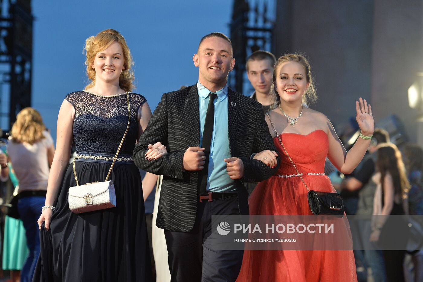 Городской праздник выпускников в Москве
