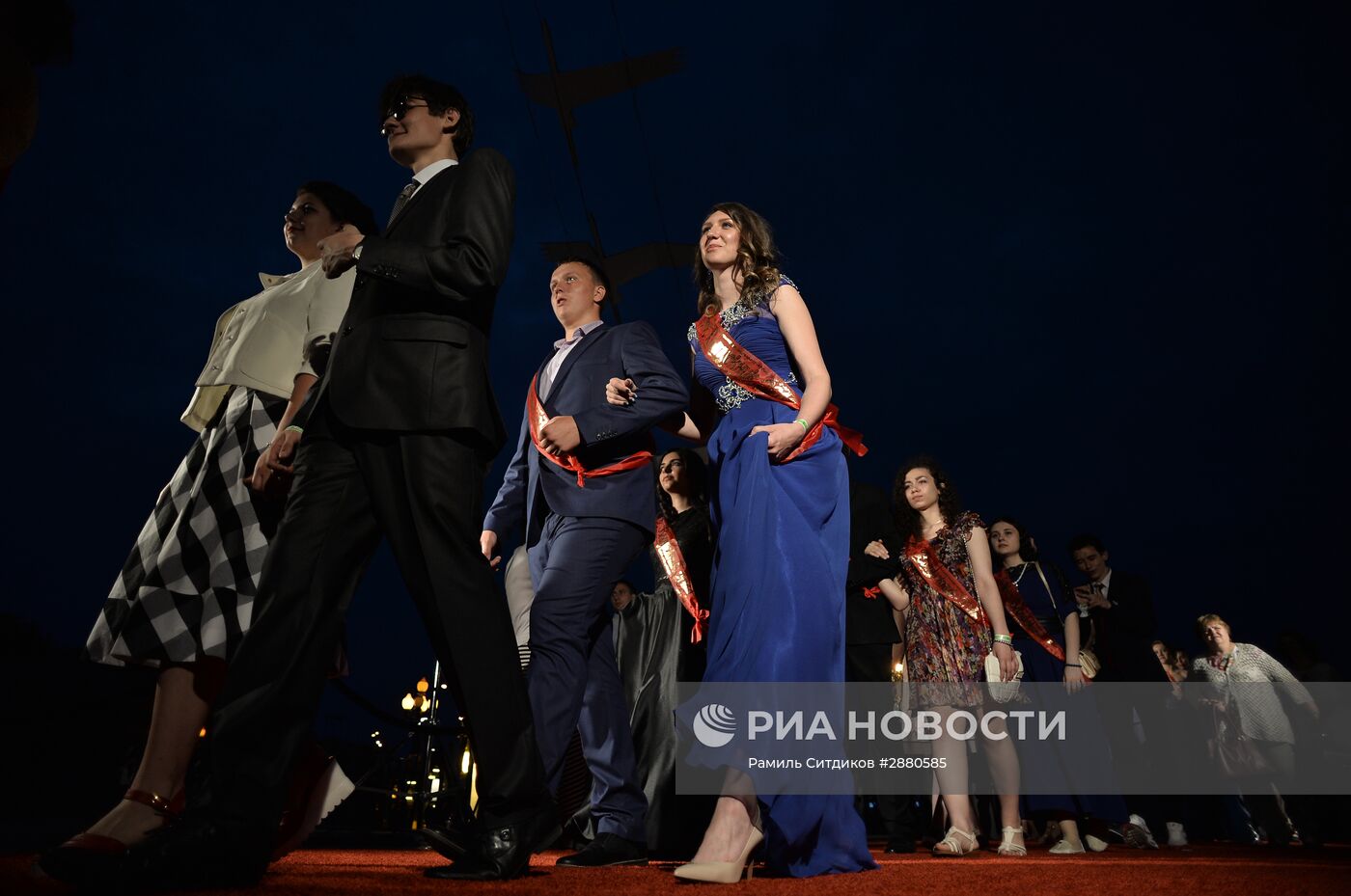 Городской праздник выпускников в Москве