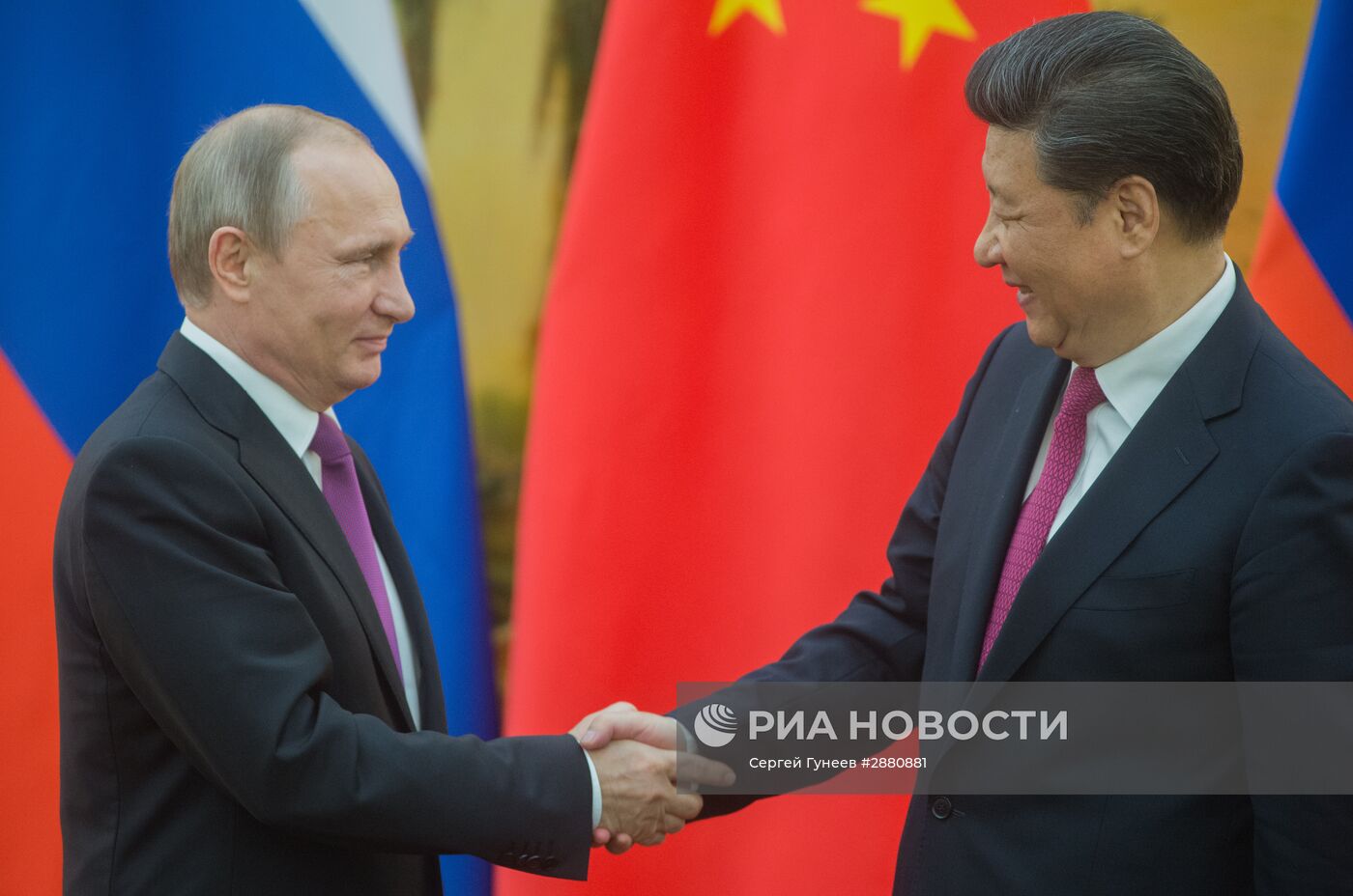 Официальный визит президента РФ В. Путина в Китайскую Народную Республику